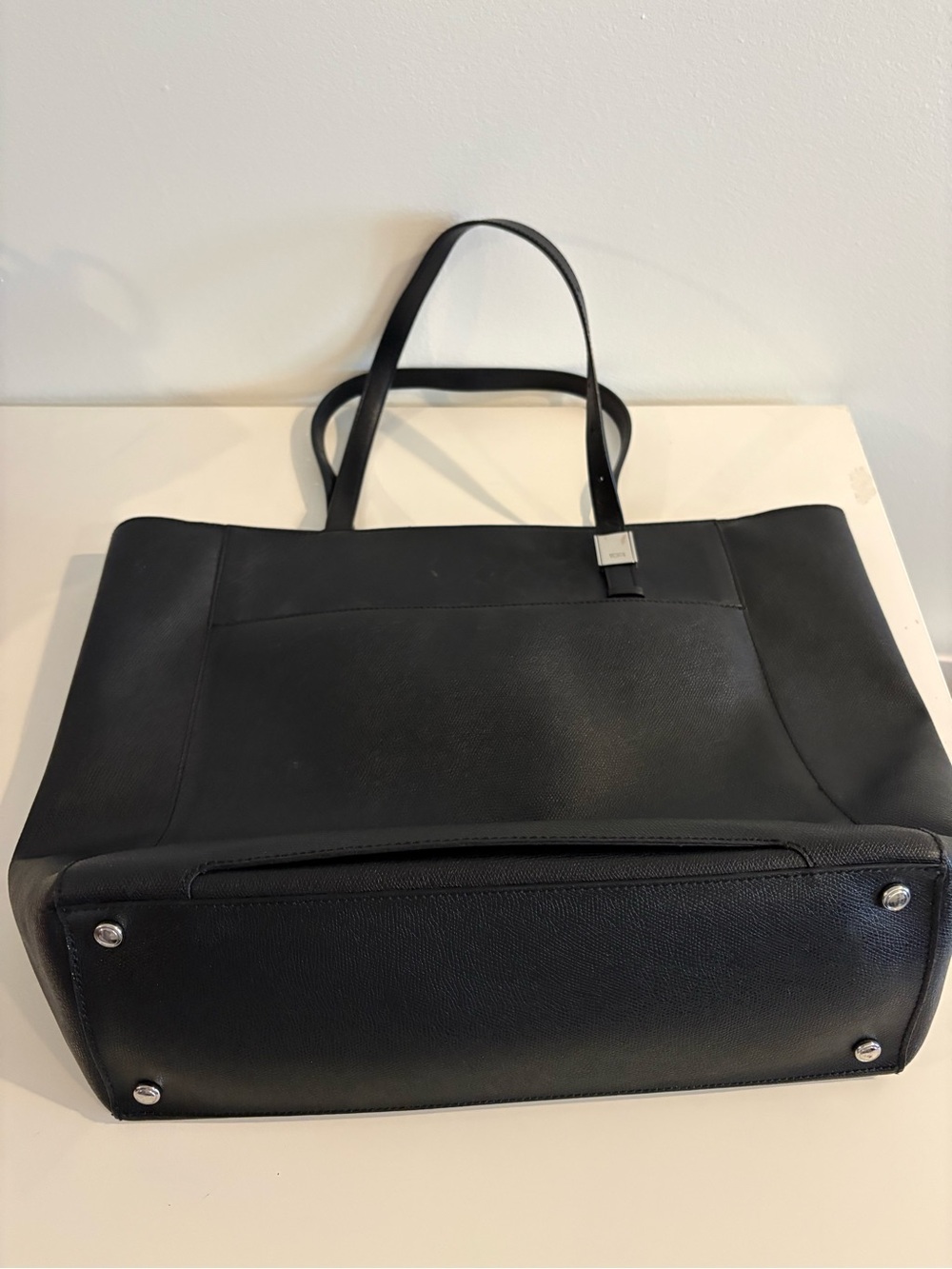 TUMI || Sinclair Nora Tote Travel Bag Laptop Work Briefcase in Black - Picture 9 of 10